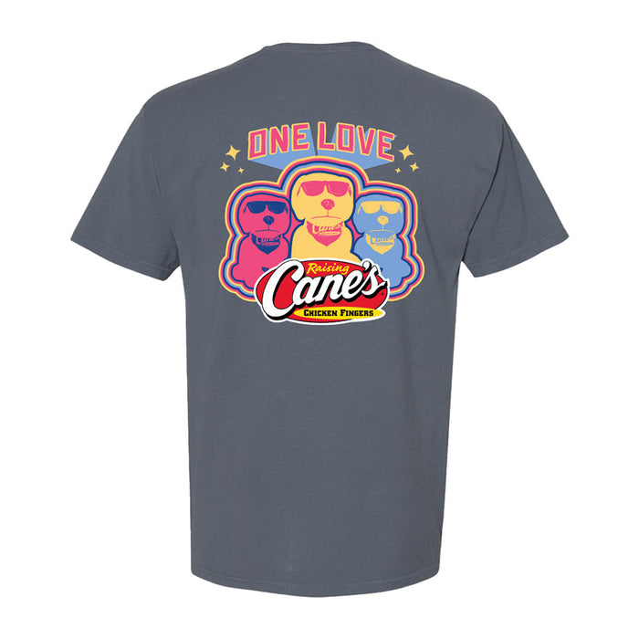 Cane Plush Pocket Tee Back