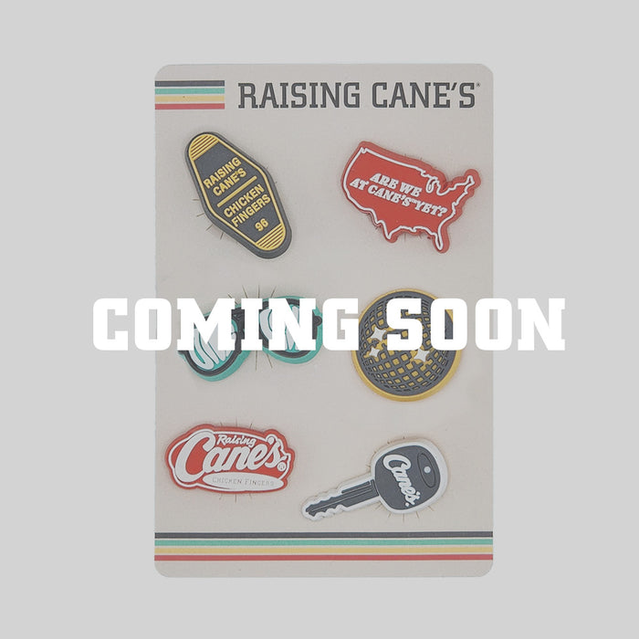 Cane's Road Trip Shoe Charm Set