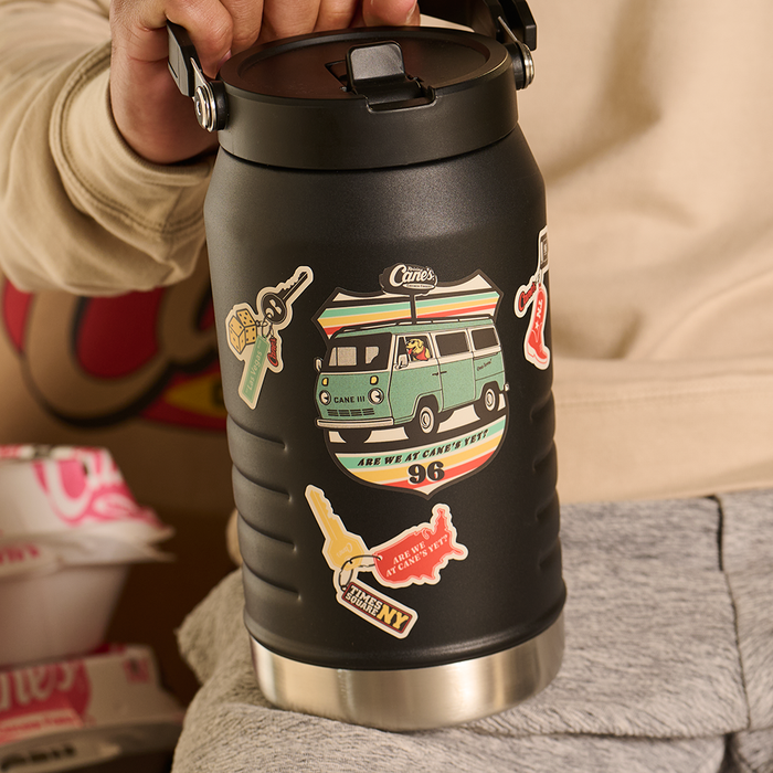 Cane's Road Trip Decals Sheet