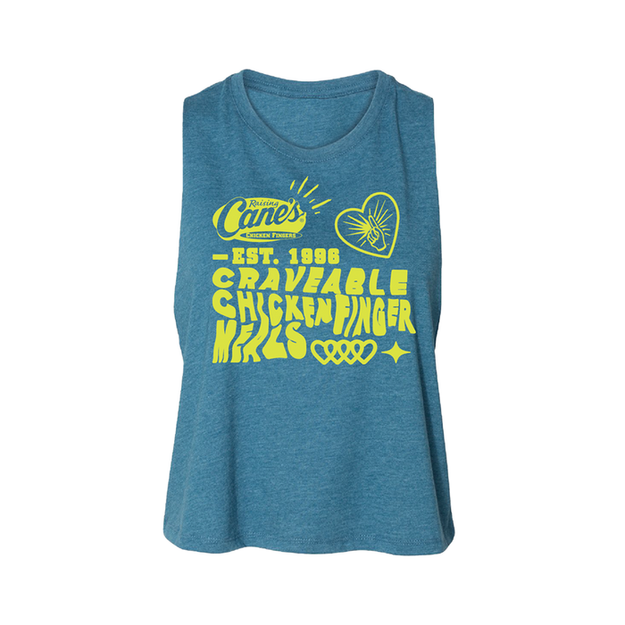 Craveable Chicken Finger Meals Racerback Tank