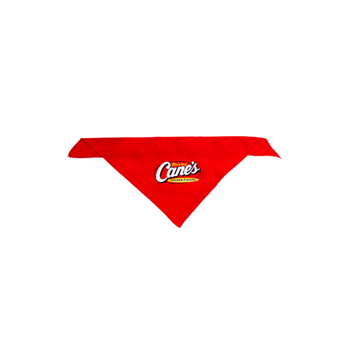 CANIAC®️ Pet Bandana in Red Flat - Small