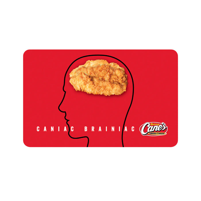 The Caniac Braniac Gift Card