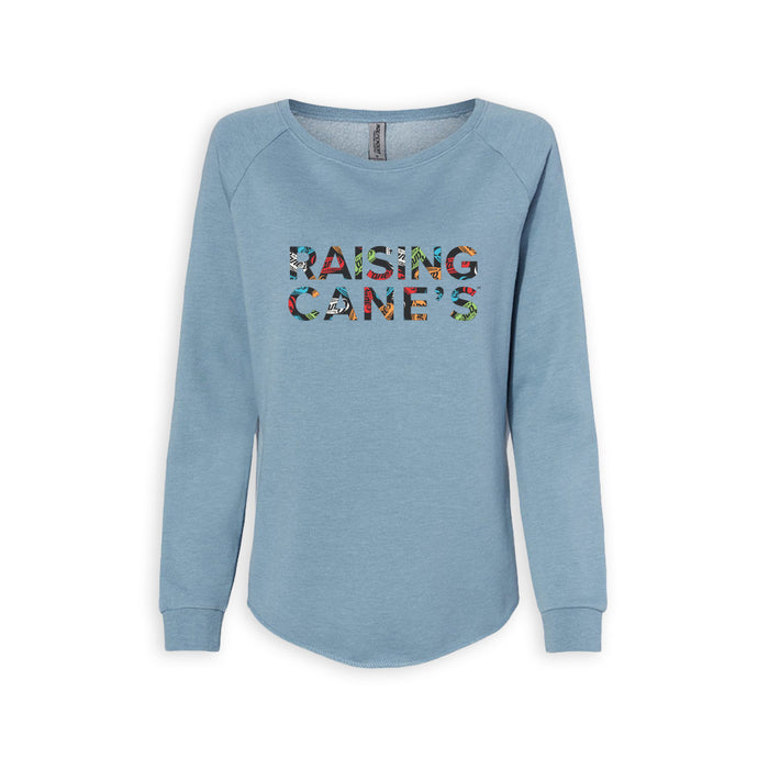 Cane's Imprint Sweatshirt in Blue