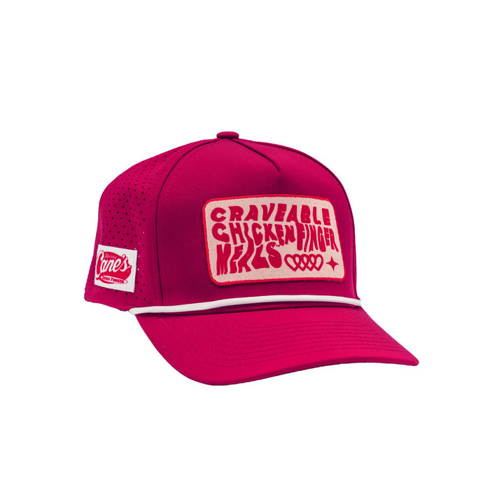 Craveable Chicken Finger Meals Perforated Rope Hat Front