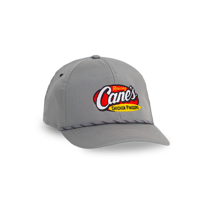 Performance Rope Hat Front in Grey