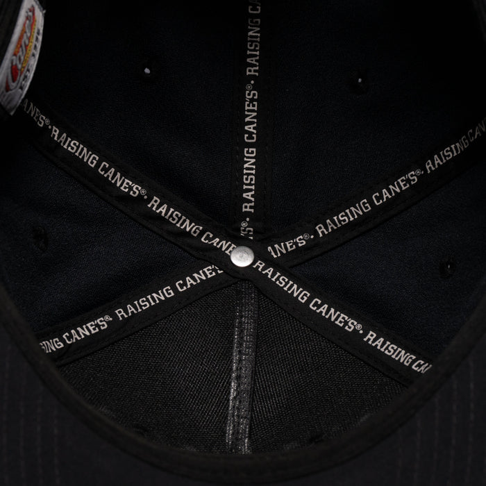 Raising Cane's Black Retro Logo Hat