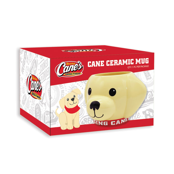 Dog Head Mug packaging