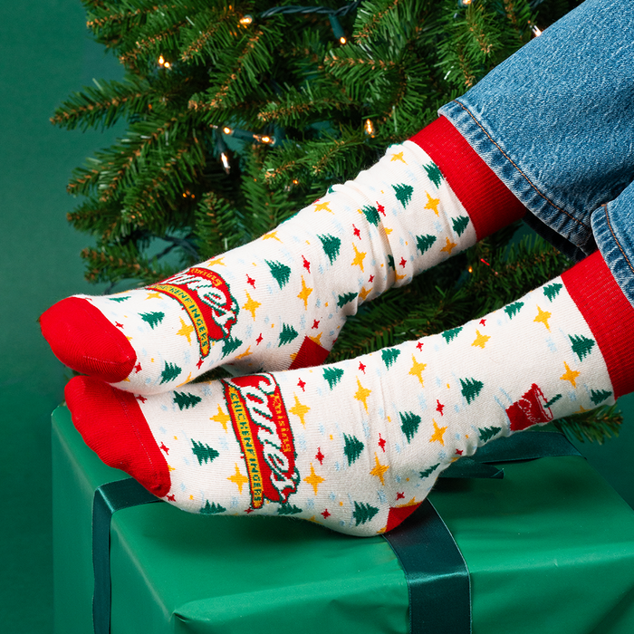 Dreaming of a Raising Cane's Holiday Socks