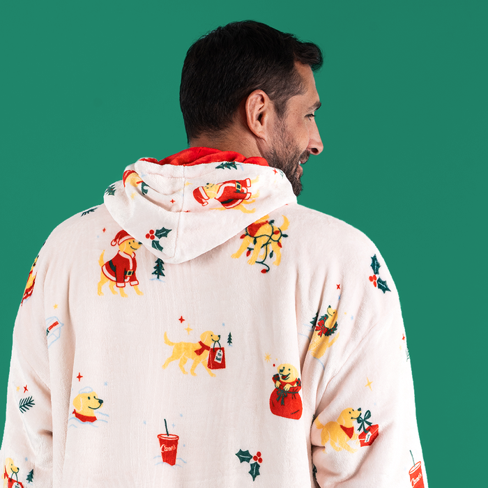 Dreaming of a Raising Cane's Holiday Wearable Blanket