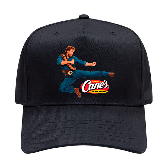 Chuck Norris x Raising Cane's Black Mid-Profile Hat - Expected to ship by OCT. 15