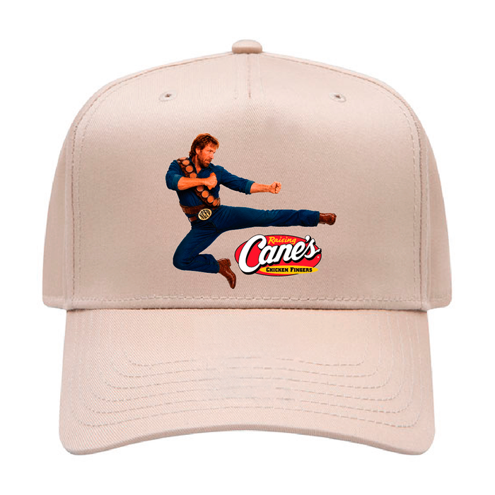 Chuck Norris x Raising Cane's Tan Mid-Profile Hat - Expected to ship by OCT. 15