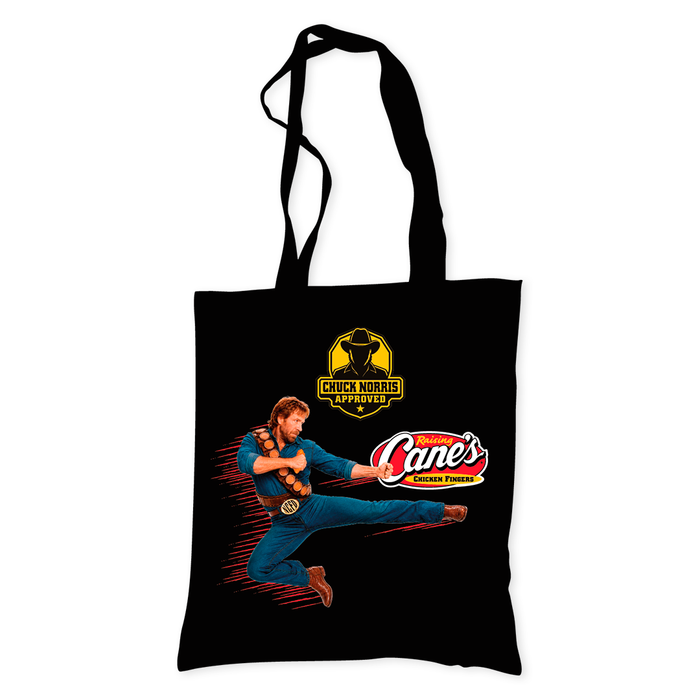 Chuck Norris x Raising Cane's Tote Bag - Expected to ship by OCT. 15