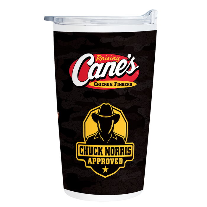 Chuck Norris x Raising Cane's Tumbler - Expected to ship by OCT. 15