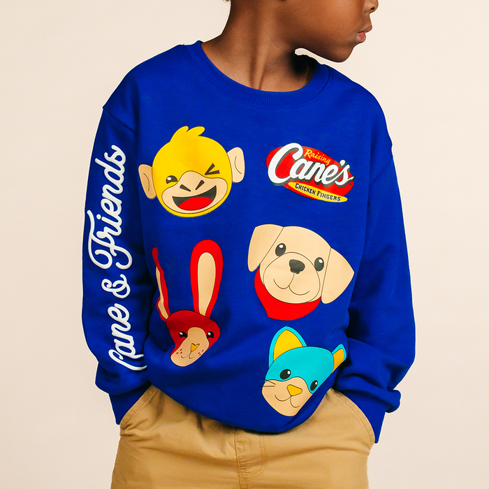 Cane & Friends Youth Crewneck