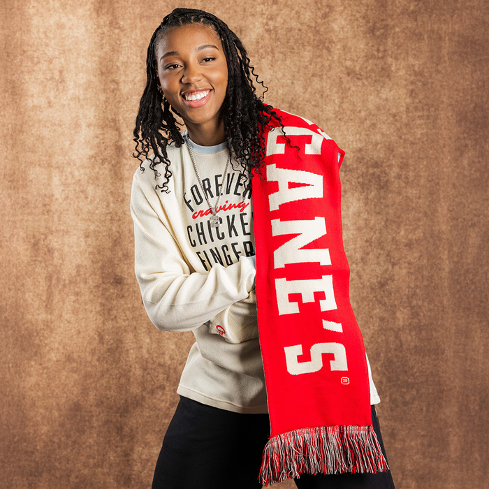 Raising Cane's Knit Scarf