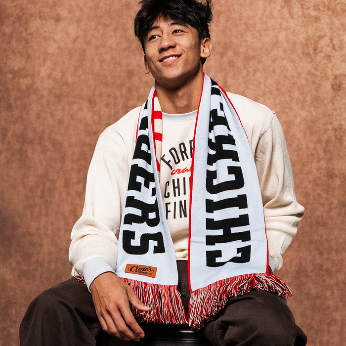 Raising Cane's Knit Scarf