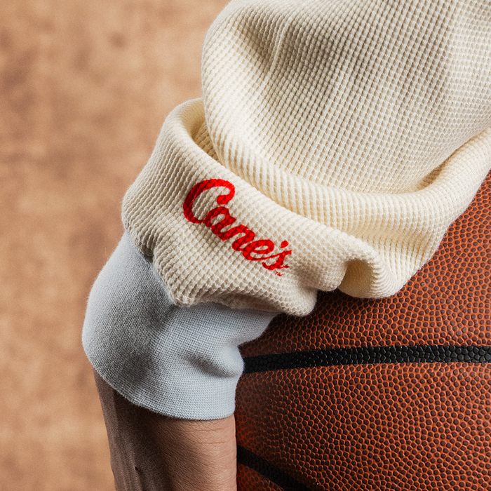 Forever Craving Chicken Fingers Waffle Knit Long Sleeve