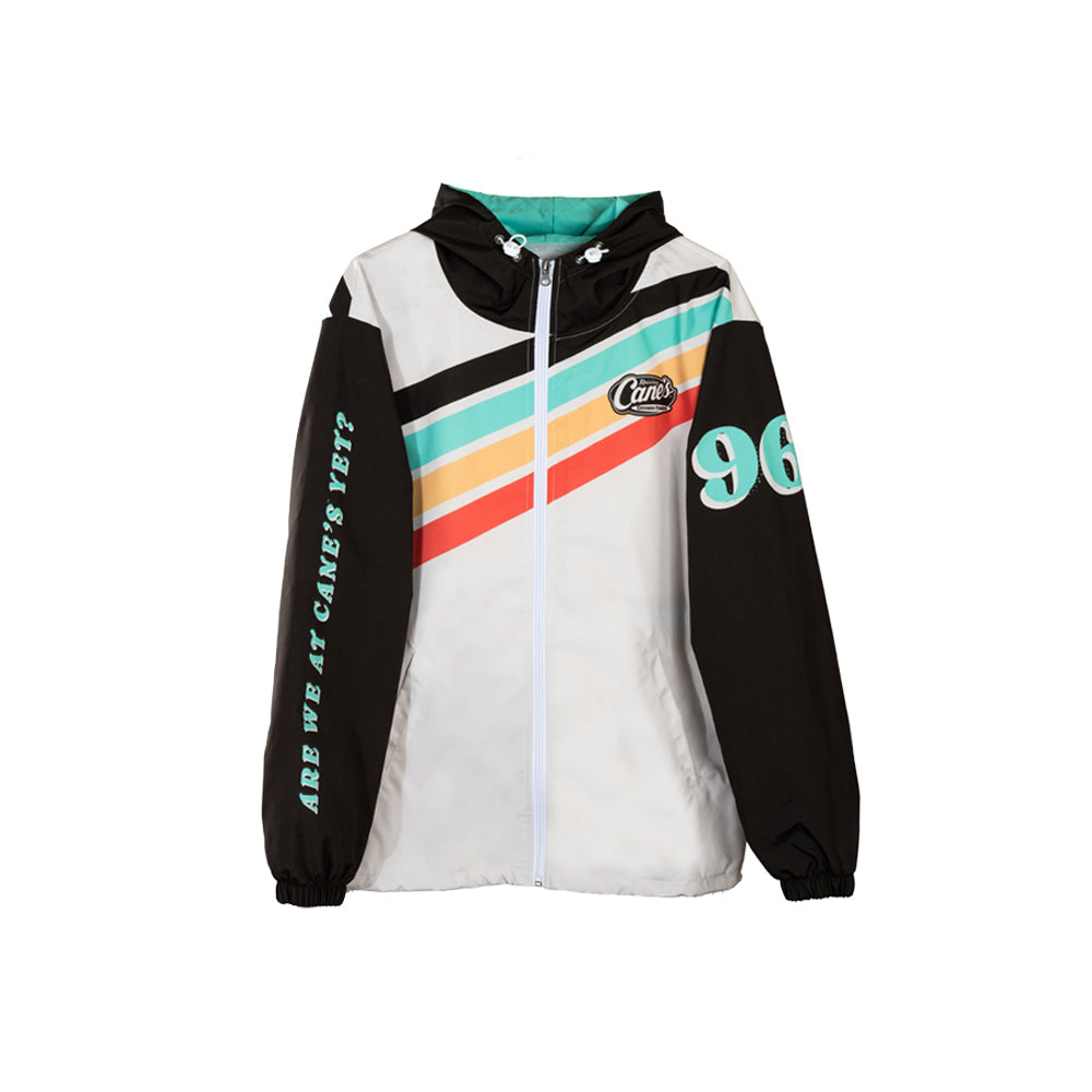 Are We At Cane's Yet Windbreaker — Raising Cane's