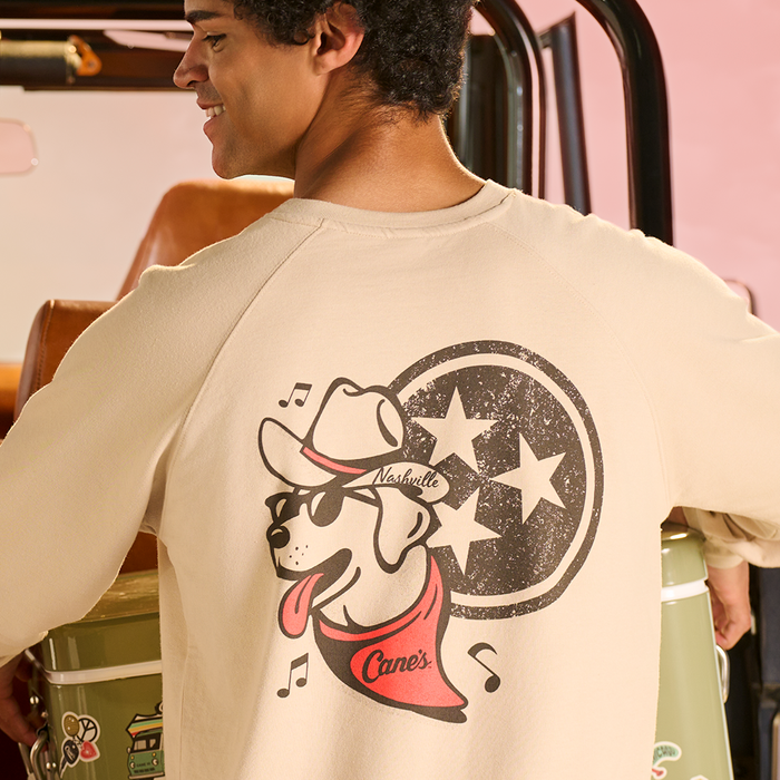Cane’s Road Trip Nashville Crewneck