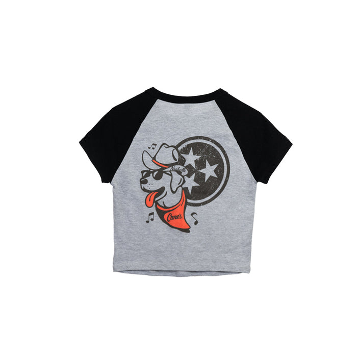Cane's Road Trip Nashville Cropped Baby Tee