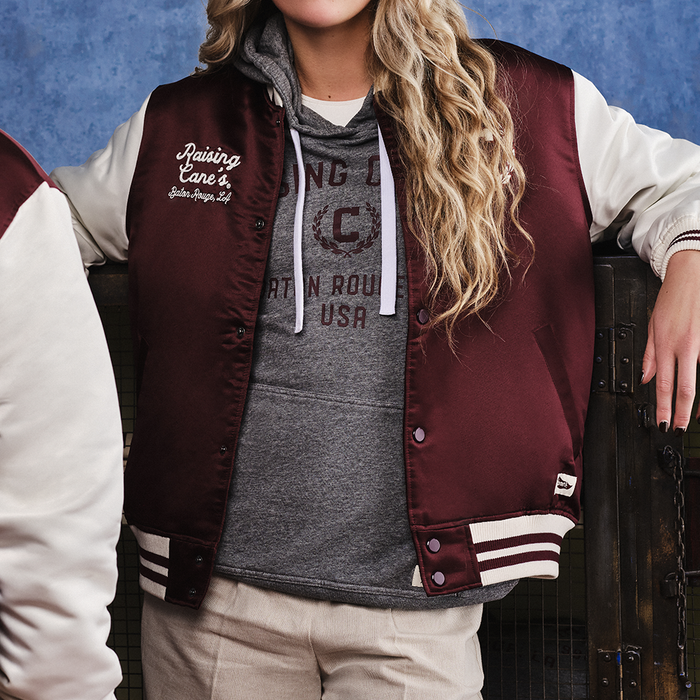 Cane's Heritage Raglan Jacket on model
