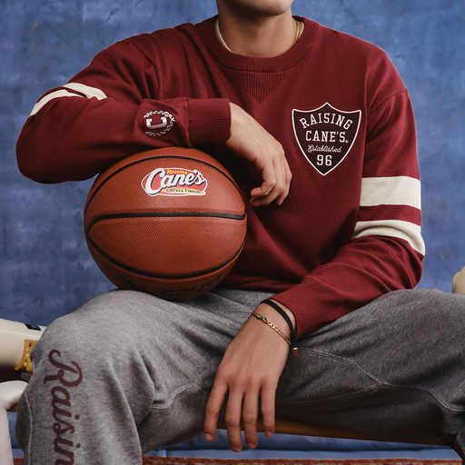 Cane’s Legacy Crewneck Sweater on model