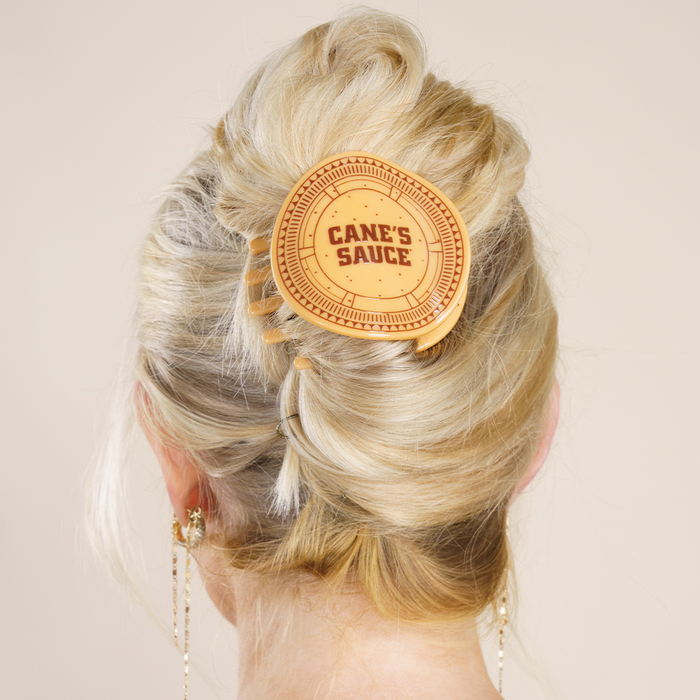 "Extra Cane’s Sauce, Please" Medium Flat Hair Clip
