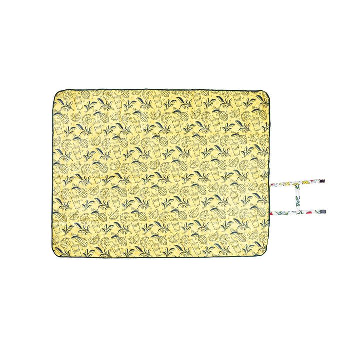 Cane’s Lemon Print Picnic Blanket