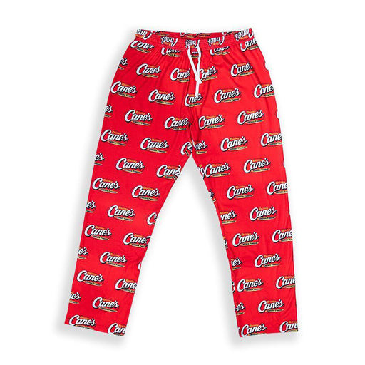 Caniac™ Pajama Pants Front in Red