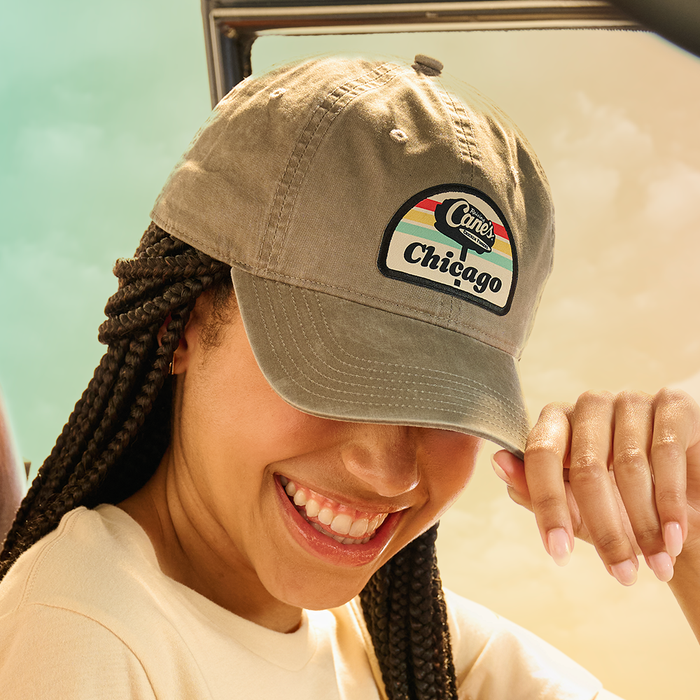 Cane's Road Trip Chicago Hat