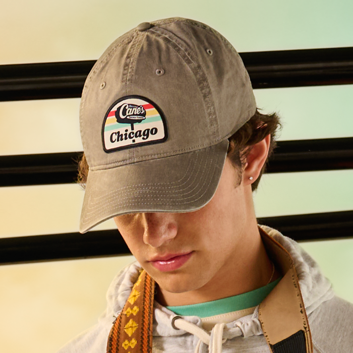 Cane's Road Trip Chicago Hat