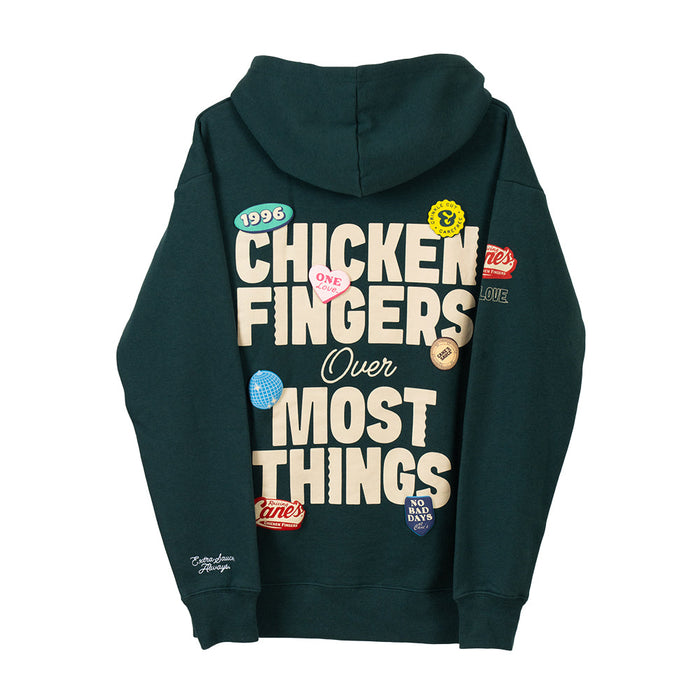 Chicken Fingers Over Most Things Hooded Sweatshirt - Expected to Ship by 10/10