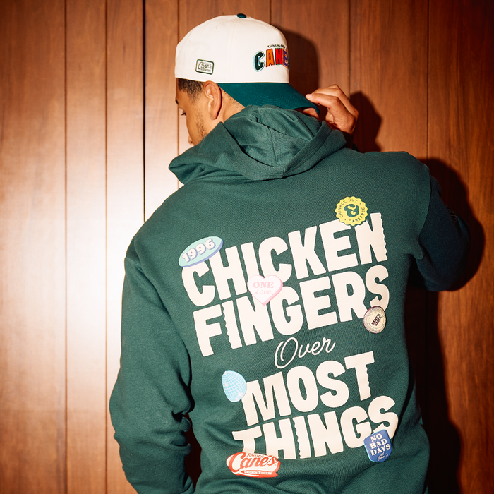 Chicken Fingers Over Most Things Hooded Sweatshirt - Expected to Ship by 10/10