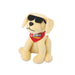 Cool Cane Plush Puppy with Plastic Sunglasses side view