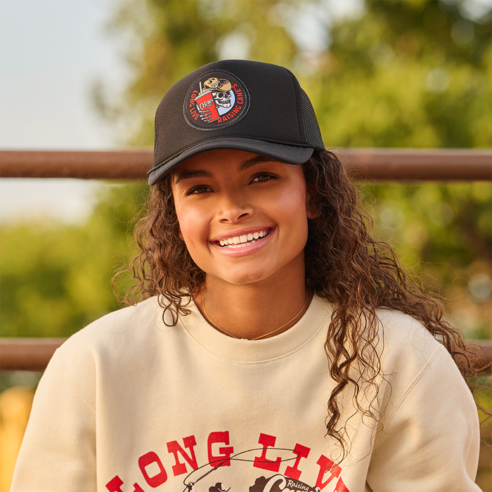 Cowboy Skull Foam Trucker Hat