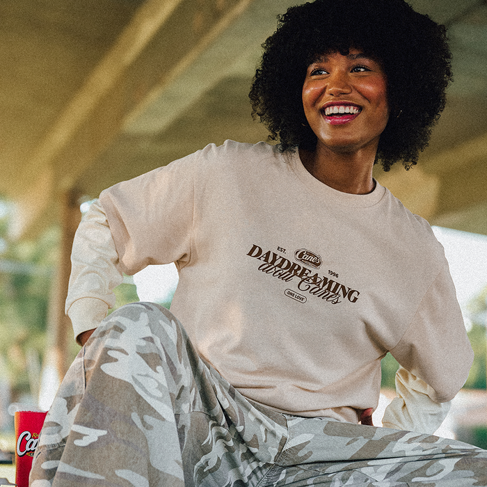 Day Dreaming About Cane's Layered Long Sleeve Tee