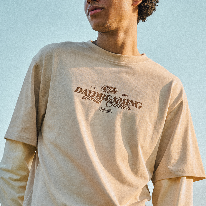 Day Dreaming About Cane's Layered Long Sleeve Tee