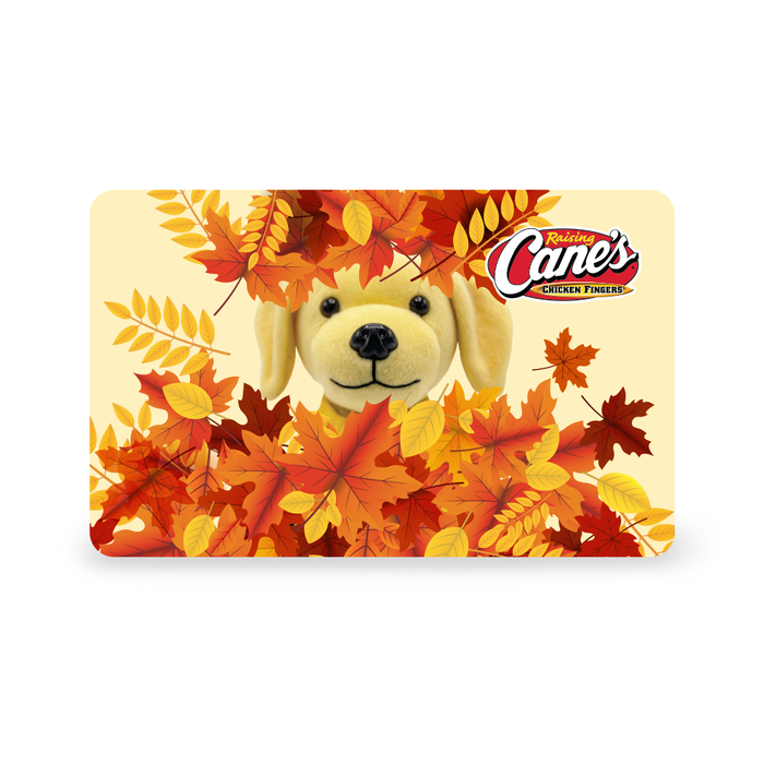 Cane's Fall Gift Card