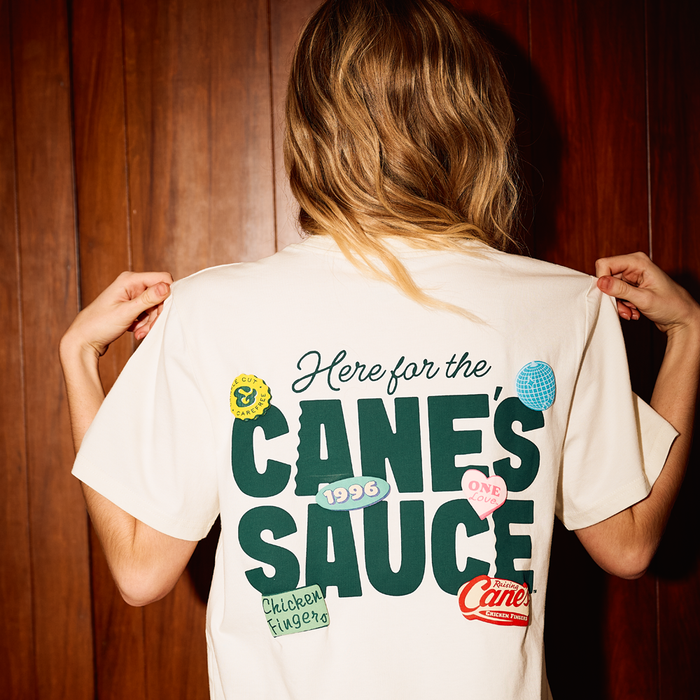 Here for the Cane's Sauce Tee - Expected to Ship by 10/10
