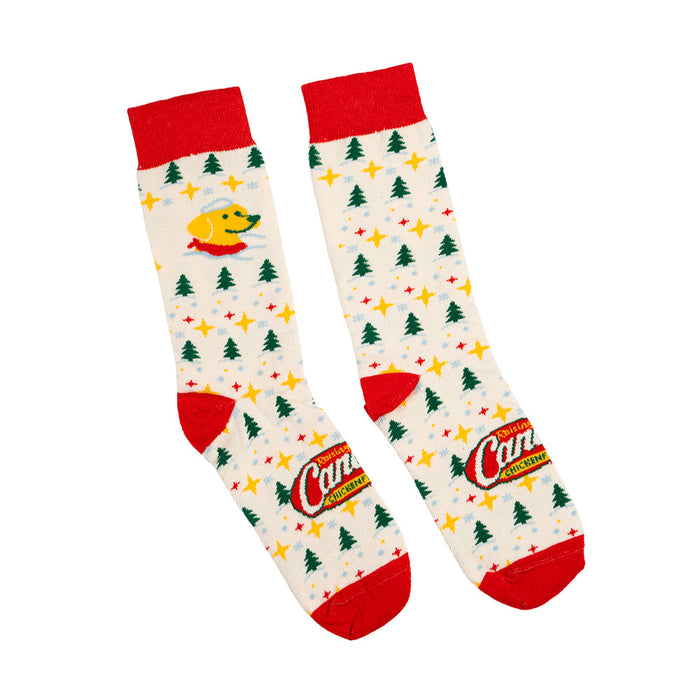 Dreaming of a Raising Cane's Holiday Socks