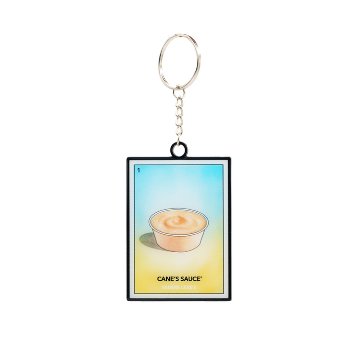 Lotería La Salsa Perfecta Keychain