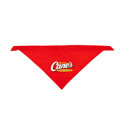 CANIAC®️ Pet Bandana in Red Flat - Large