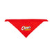 CANIAC®️ Pet Bandana in Red Flat - Large