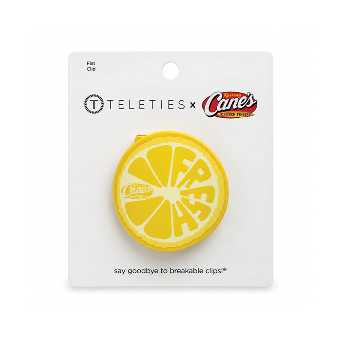 Cane's Fresh Squeezed Medium Flat Hair Clip