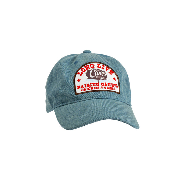 Long Live Raising Cane's Denim Hat