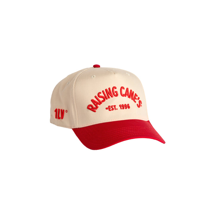 Front of Mid-Profile Raising Cane’s®️ Cap