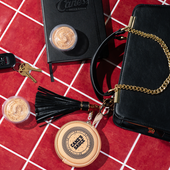 Mini Cane's Sauce Bag Charm