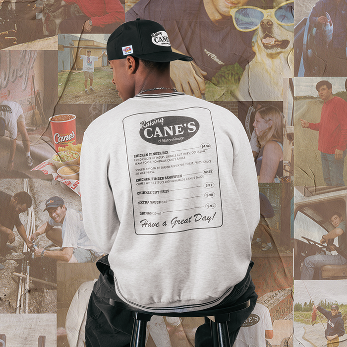 Raising Cane's Retro Crewneck