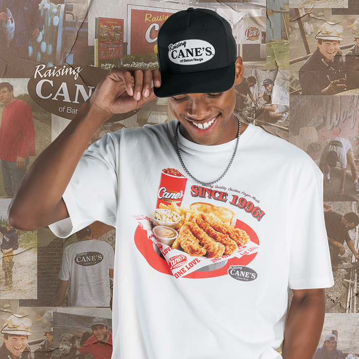 Raising Cane's Retro Menu T-Shirt