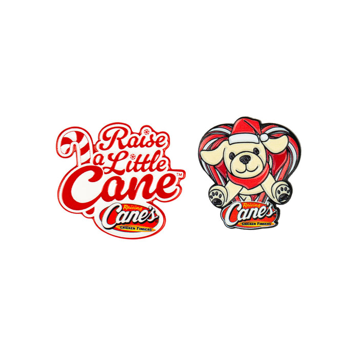 Raise a Little Cane Lapel Pin Set